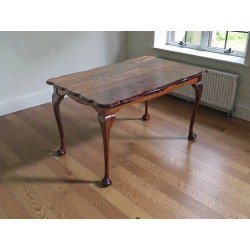 Mid-Century 4 to 6 Seater Imbuia Ball and Claw Dining Table | FurniCape