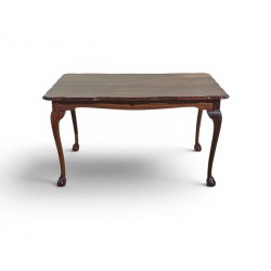 Mid-Century 4 to 6 Seater Imbuia Ball and Claw Dining Table | FurniCape