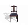 Set of 6 Imbuia Dining Chairs with Turned Legs | FurniCape