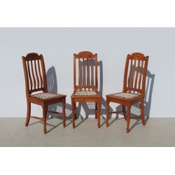 3 Solid Wood Riempie Dining...