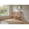 3 Solid Wood Riempie Dining Room Chairs | FurniCape