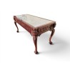 Ornate Baroque Style Marble Top Server Console with 4 Drawers | FurniCape