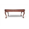 Ornate Baroque Style Marble Top Server Console with 4 Drawers | FurniCape