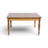 Large Solid Oak 8 Seater Dining Table with Classic Turned Legs | FurniCape
