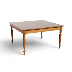 Large Solid Oak 8 Seater Dining Table with Classic Turned Legs | FurniCape