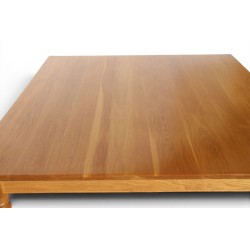 Large Solid Oak 8 Seater Dining Table with Classic Turned Legs | FurniCape