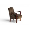 Vintage Art Deco Style Bow Arm Armchair | FurniCape