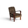 Vintage Art Deco Style Bow Arm Armchair | FurniCape