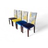 Set of 4 Upholstered Dining Chairs - FurniCape