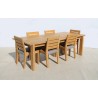 7 Piece Oak Extendable Marks and Spencer Sonoma Dining Room Suite | FurniCape