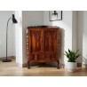 Antique Stinkwood Corner Cabinet with Ball and Claw Feet | FurniCape
