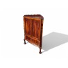 Antique Stinkwood Corner Cabinet with Ball and Claw Feet | FurniCape
