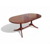 Mid-Century Retro Oval Extendable Dining Table 6 to 8 Seater – FurniCape