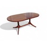 Mid-Century Retro Oval Extendable Dining Table 6 to 8 Seater – FurniCape