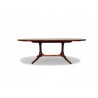 Mid-Century Retro Oval Extendable Dining Table 6 to 8 Seater – FurniCape