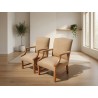 Chippendale Style Pair of Beechwood Armchairs | FurniCape