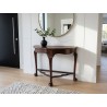 Antique Ball & Claw Half Moon Table | FurniCape