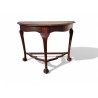 Antique Ball & Claw Half Moon Table | FurniCape