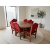 7 Piece 80’s 6–8 Seater Extendable Dining Room Suite | FurniCape