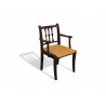 Set of 6 Mid-Century Imbuia Chairs with New Upholstery | FurniCape