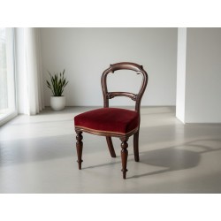 Antique Victorian Bustle Back Dining Chair | FurniCape