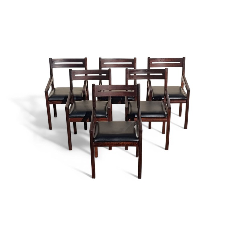 Set of 6 Mid-Century Modern Dining Room Chairs | FurniCape