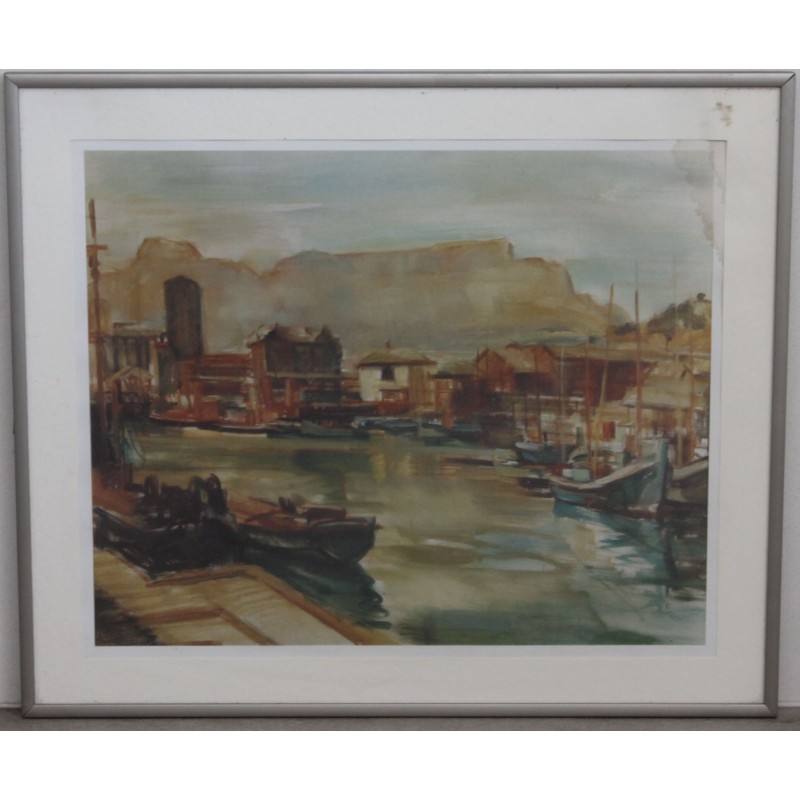 Vintage Cape Town Harbor